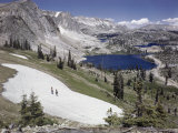 Snow Is Present Even in August at Lake Marie Photographic Print by B. Anthony Stewart Snow Is Present Even in August at Lake Marie Photographic Print by B. Anthony Stewart