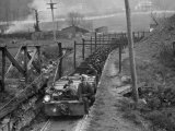 Trainload of Coal Miners Returning from Work Photographie par Edwin L. Wisherd