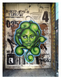 Graffiti on the Wall of a Building in New York's Lower East Side Photographie par Eightfish 