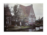 Landscaped Gardens of Aalsmeer are Surrounded by Deep Canals Photographic Print by Wilhelm Tobien