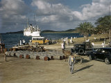 Catherine, a Cruise Liner, Has Reached the End of its Trip Photographic Print by Edwin L. Wisherd