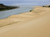 Sand Dune Landscape Along the Coast of South Africa Photographic Print by Mattias Klum