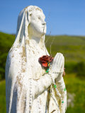 Close-up Madonna Figure at the Celtic Christian Church of Kilmakader Photographic Print by Keenpress 