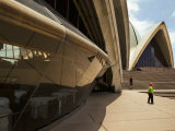 Tourists on the Grounds of the Sydney Opera House Photographic Print by Mattias Klum