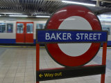 Baker Street Underground Tube Station in London, England Photographic Print by Greg Dale