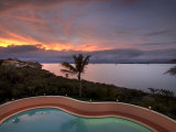 Sunset over the Island of Providenciales Photographic Print by Bruce Dale