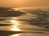 Sunrise over a Gulf of Mexico Beach, in Destin, Florida Photographic Print by Marc Moritsch