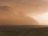 Haboob, Like a Dust Storm, Engulfing the Entire City of Tucson Photographic Print by Mike Theiss 
