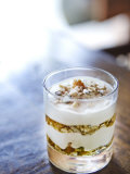 Cup of Yogurt and Muesli Served for Breakfast Photographic Print by Eightfish