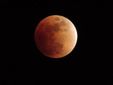 Lunar Eclipse of the Full Moon Lámina fotográfica por George Grall Lunar Eclipse of the Full Moon Lámina fotográfica por George Grall