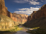 View of the Colorado River Flowing Through Nankoweap Canyon Photographic Print by Ralph Lee Hopkins