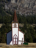 Front View of a Small Old Church Photographic Print by Pete Ryan