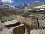 Longs Peak Seen from Chasm Lake Trail, Rocky Mountain National Park Photographic Print by Scott Warren