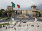 Piazza Venezia from the Steps of the Vittorio Emanuele II Monument Photographic Print by Scott Warren