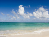 Beautiful Tropical Beach on Oahu Island in the Hawaiian Islands Photographic Print by Charles Kogod