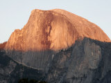Half Dome Mountain's Sheer Rock Face at Twilight Photographic Print by Charles Kogod