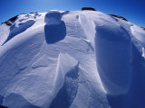Snowdrift Patterns in Central Barrenlands of the Northwest Territories Photographie par Paul Nicklen