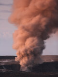 Ash and Steam Erupt at Halemaumau, First Ash Activity Since 1924 Photographic Print by Steve & Donna O'Meara Ash and Steam Erupt at Halemaumau, First Ash Activity Since 1924 Photographic Print by Steve & Donna O'Meara
