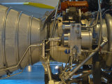 Jet Engine on Display in a Museum Photographie par Greg Dale