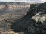 View from the Trailhead for the Hike into Havasu Canyon Photographic Print by Scott Warren