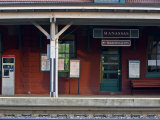 Train Stop in Manassas, Virginia Photographic Print by Hannele Lahti