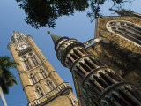 Rajabai Clock Tower at Bombay University Photographic Print by Abraham Nowitz