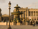 Tourists at the Le Fontaine De Mers, in Place De La Concorde, Paris Photographic Print by Richard Nowitz Tourists at the Le Fontaine De Mers, in Place De La Concorde, Paris Photographic Print by Richard Nowitz