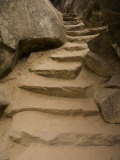 Stone Steps on Trail, Zion National Park, Utah, Monument Valley, USA Photographic Print by John Burcham