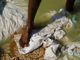 Doing the City's Laundry at the Dhobi Ghats Photographic Print by Abraham Nowitz