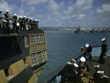 Sea Cadets Learn About Naval Life Aboard Training Vessels Photographie par B. Anthony Stewart