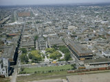 Aerial View of Jackson Square and Saint Louis Cathedral Lámina fotográfica por Justin Locke