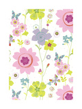 Pretty Flower Pattern Affischer Pretty Flower Pattern Affischer