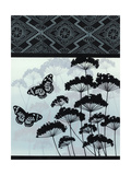 Queen Anne's Lace Silhouettes Poster