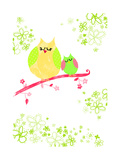 Cute Owl Family Posters