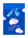 Sweet Bunny Love Print