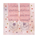 Comfortable Fashion Choices Posters