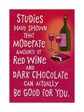 Wine and Chocolate Láminas Wine and Chocolate Láminas