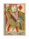 Jack of Diamonds Card Poster