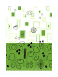 Kitchen Vegetables Print Poster