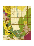 Ladies Having Tea Posters