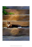 Trouble Cat Poster por Robert Mcclintock