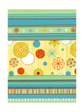 Stripe and Flower Pattern Prints