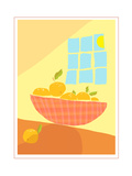 Oranges in Bowl Prints