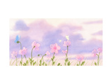 Blue Butterfly Prints