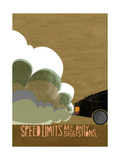 Speeding Car Láminas