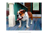 English on Porch Prints by Robert Mcclintock