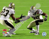 Reggie Bush & Pierre Thomas Super Bowl XLIV Celebration Photo