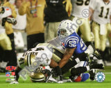 Roman Harper & Chris Reis Onside Kick Recovery Super Bowl XLIV Photo