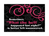 What Happened Posters
