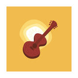 Graphic Guitar Prints